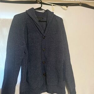 Banana Republic Navy Cardigan Sweater